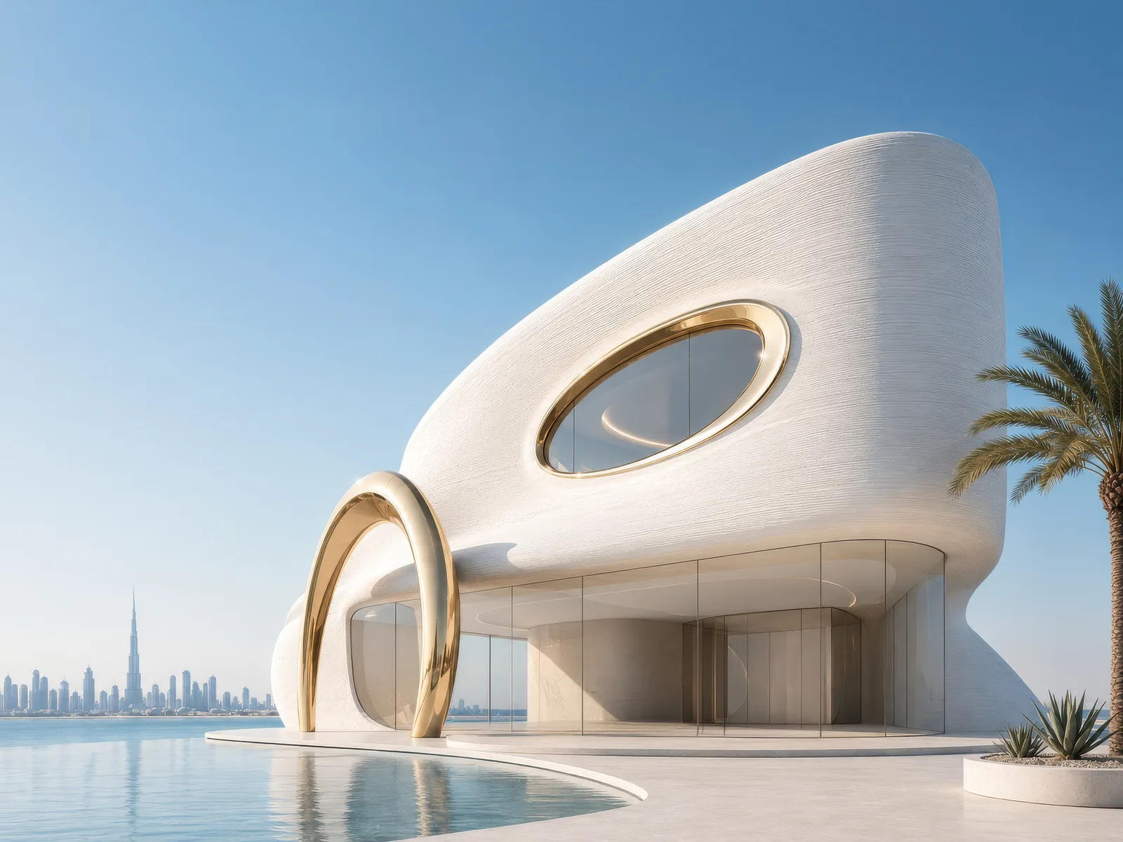 Architectural form — oval window