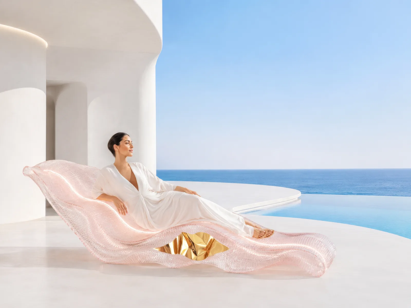 Wave lounger