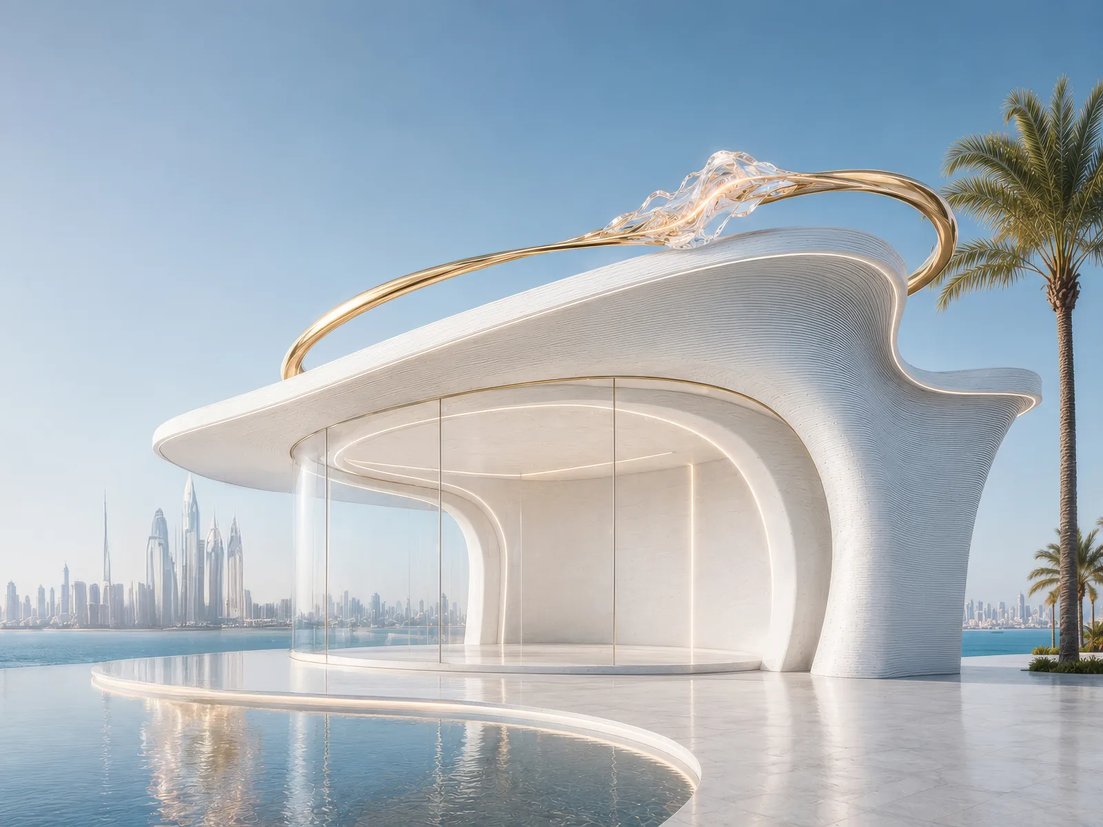 Architectural form — sea facade